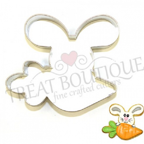 COOKIE CUTTER BUNNY WITH CARROT COOKIE CUTTER BUNNY WITH CARROT